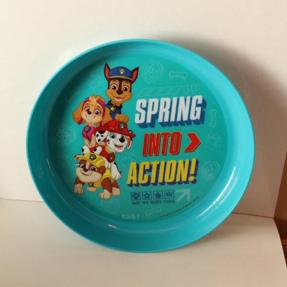 - Zak! Lot of 5 Pieces Dinner Ware Storage Paw Patrol - Picture 2 of 11